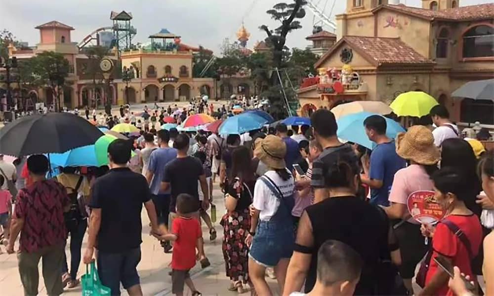 jinnianhui今年会游乐参与打造的欢乐海岸PLUS三天迎客超16万人！