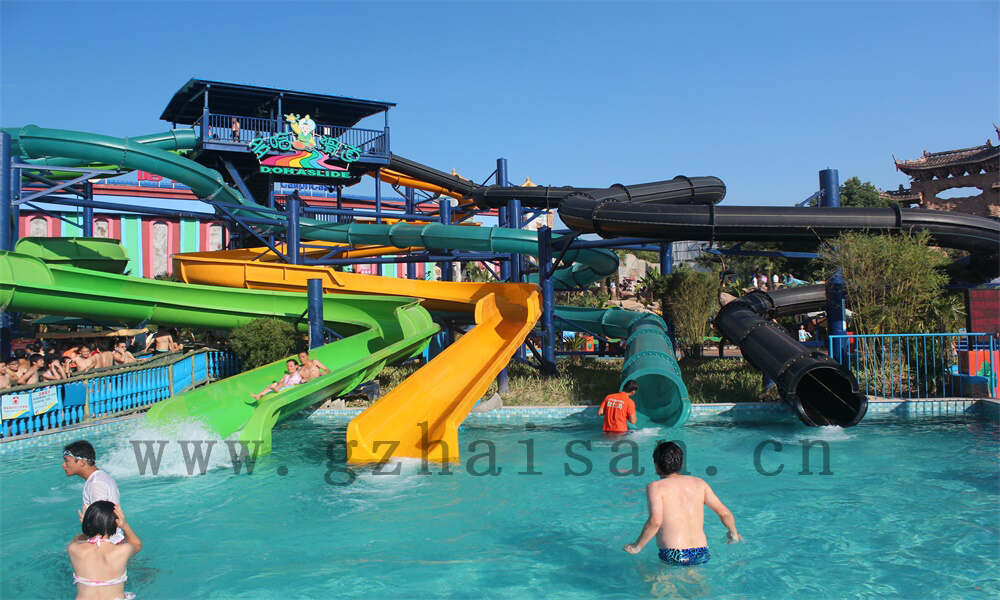 如何进行水上乐园设备的电源线检查？